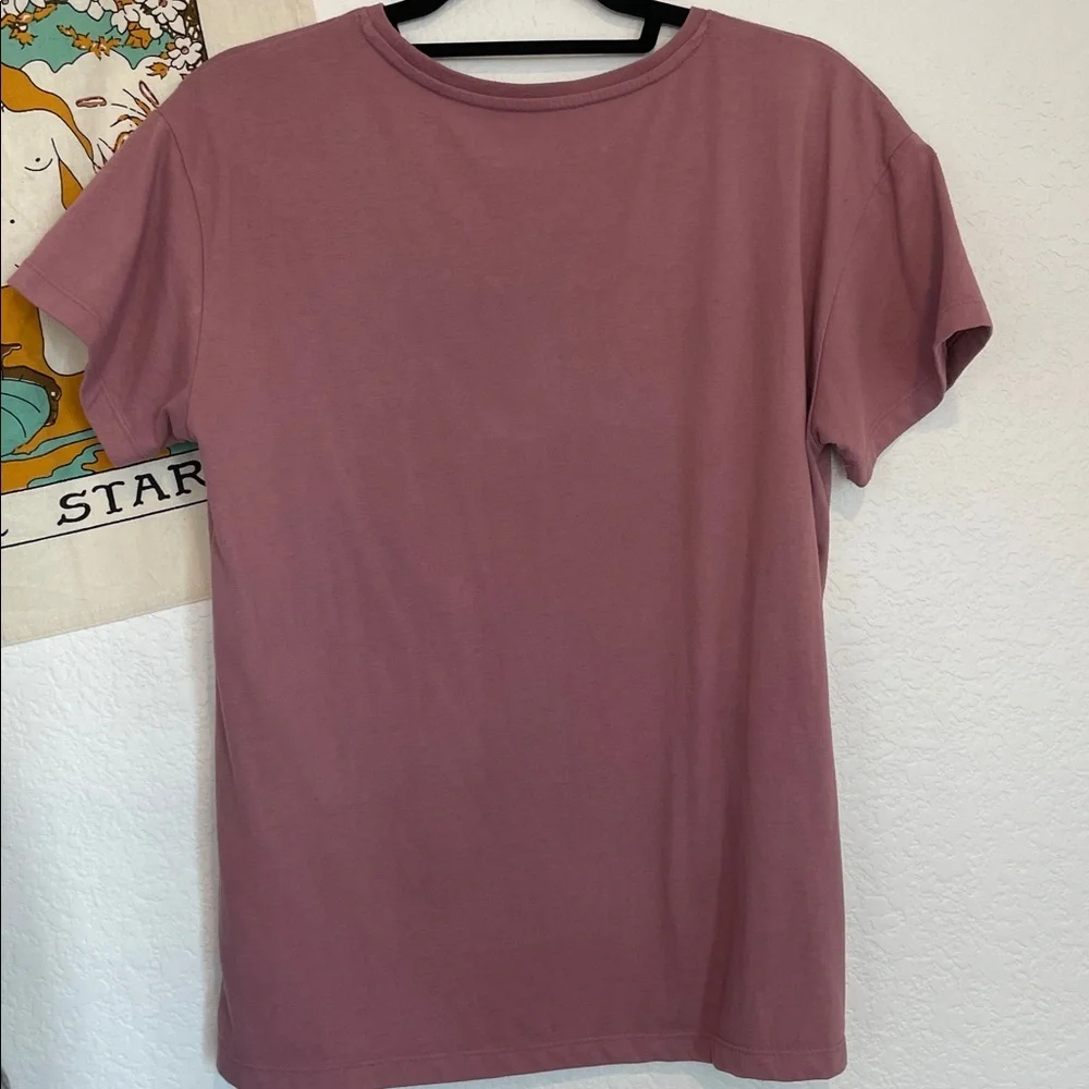 Wonder Nation Janis Joplin Graphic Tee in Mauve